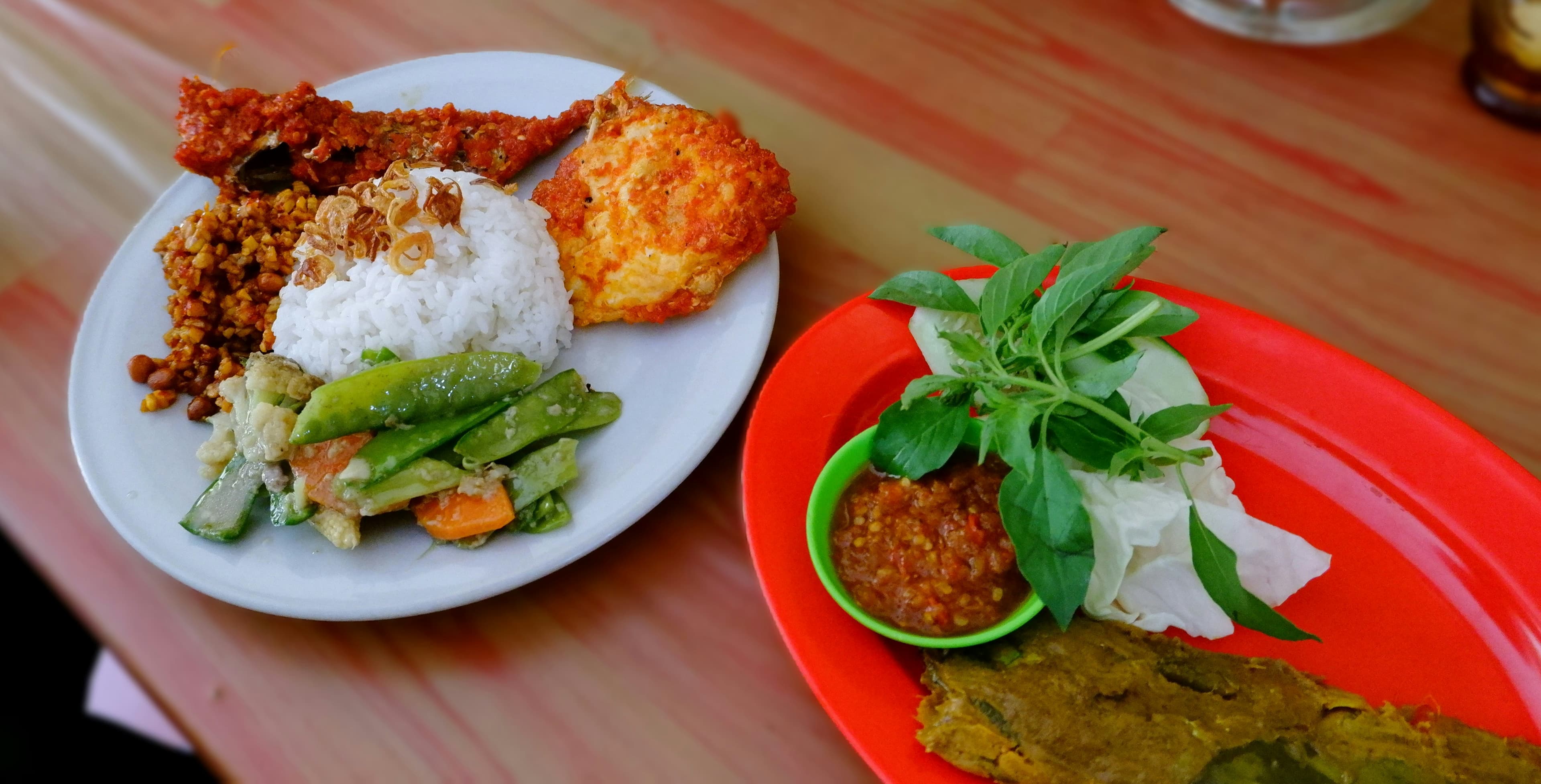 Food stall website hero design